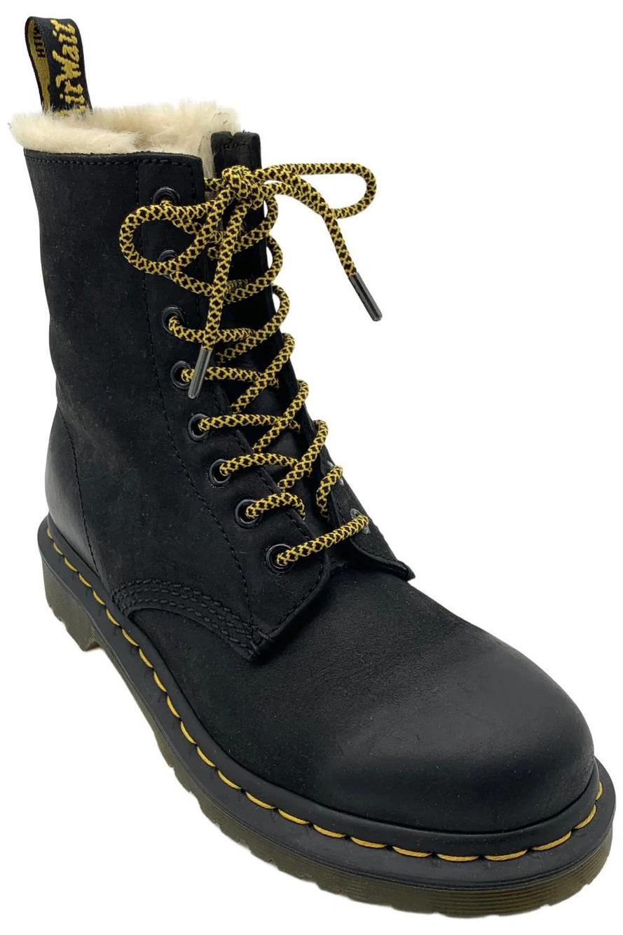Dr. Martens Women's Sinclair Max Boots Fur Lined Black - Medium